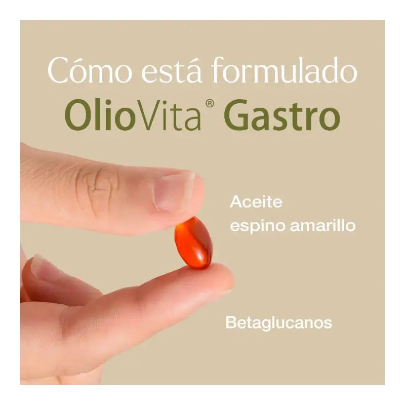 OlioVita Gastro 30 gélules - Soin digestif à l'argousier