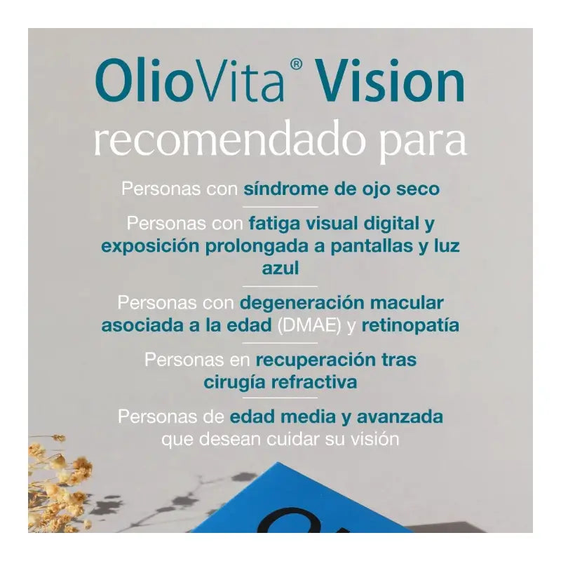 OlioVita Vision 60 gélules - À l'argousier