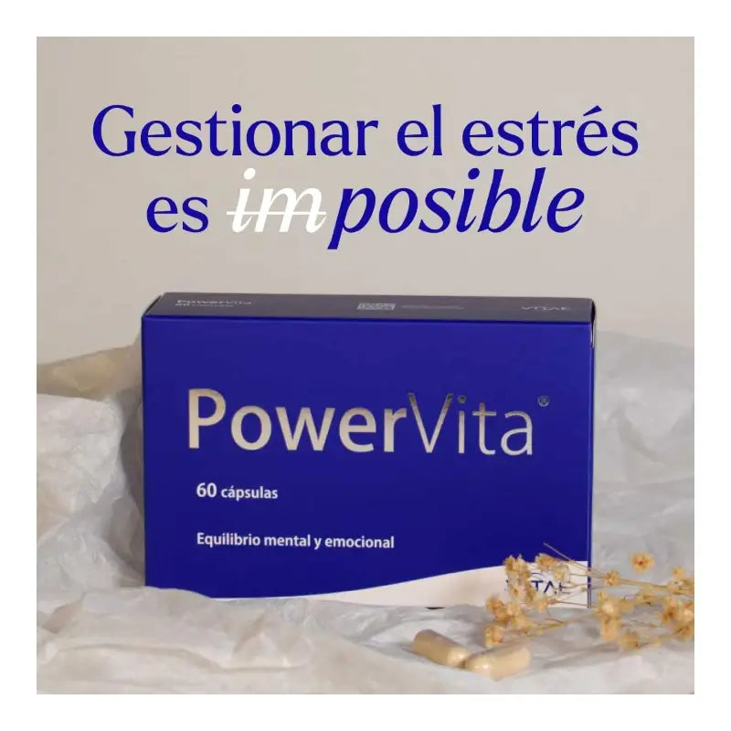 Vitae Powervita, Complément alimentaire à l'Ashwagandha, 60 gélules