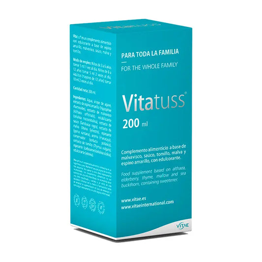 Vitatuss 200ml – Cough relief syrup with plant extracts