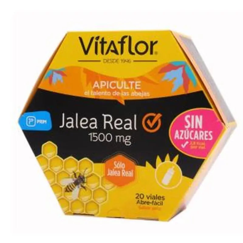 Vitaflor Royal Jelly 1500Mg. 20Vials