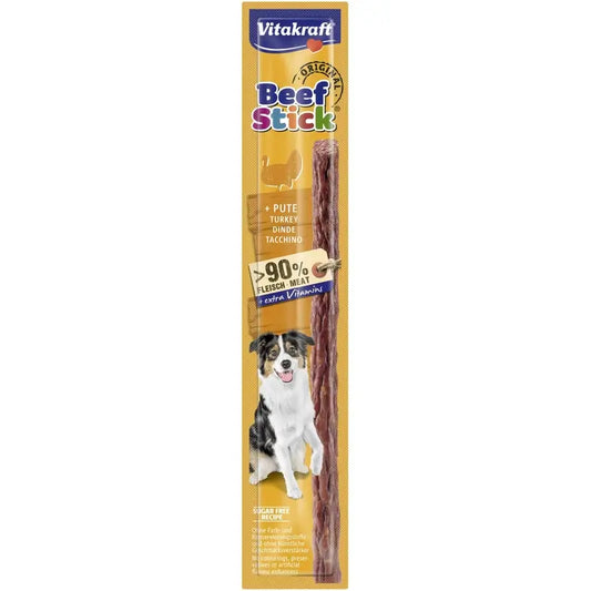 Vitakraft Bâtonnets de bœuf et de dinde 50 x 12 grammes