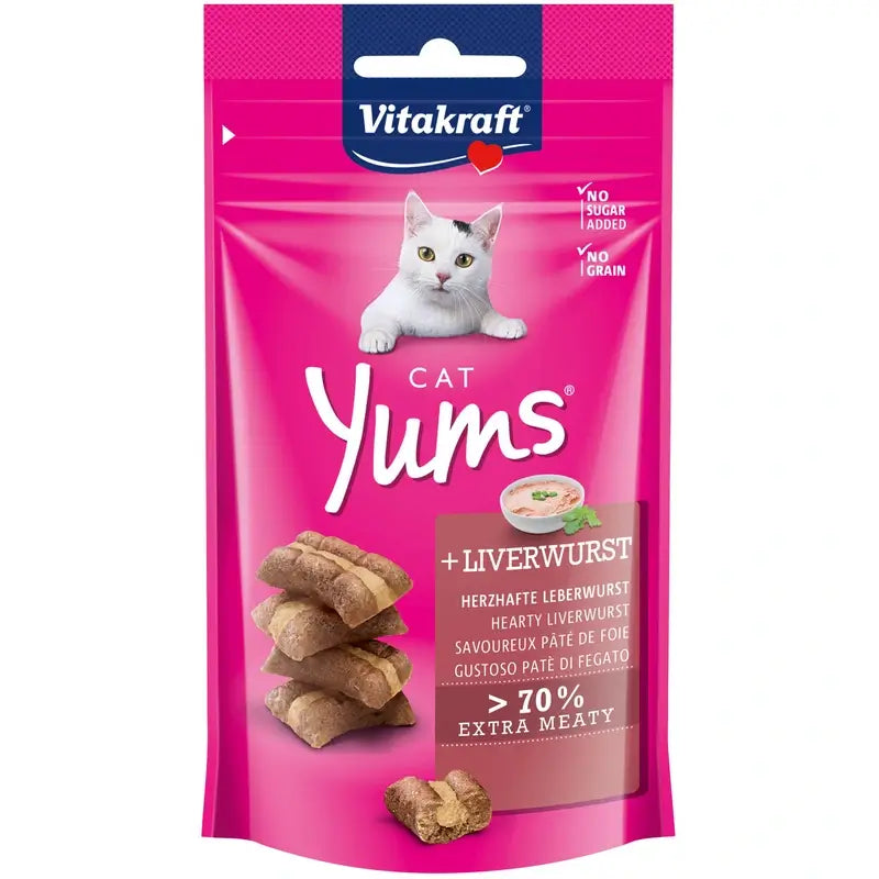 Vitakraft Cat Yums Pâté de foie 9 x 40 grammes