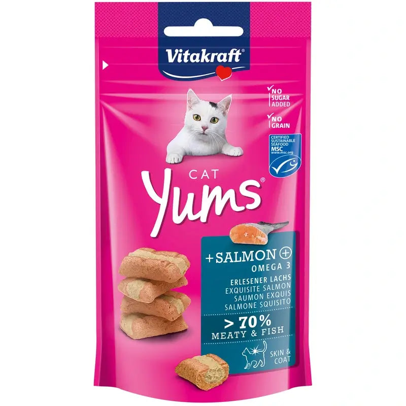 Vitakraft Cat Yums Saumon 9 x 40 grammes