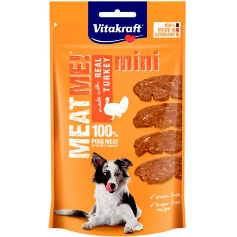 Vitakraft Meat Me Dinde Mini 8 x 60 grammes