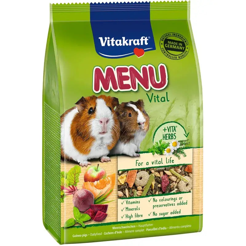 Vitakraft Menu Aroma pour cochons d'Inde, 3 kg