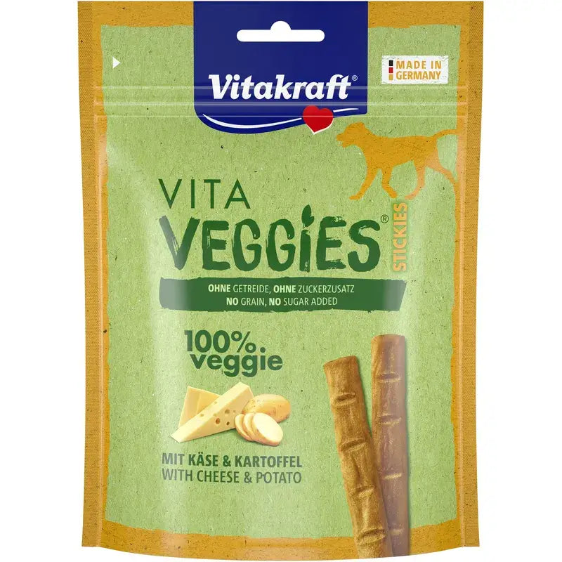 Vitakraft Veggies Dog Sticks au fromage 9 x 80 g