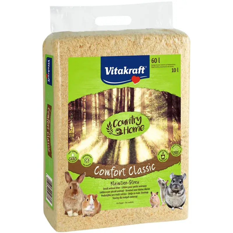 Vitakraft Viruta pour rongeurs, 60 litres, 1 unité