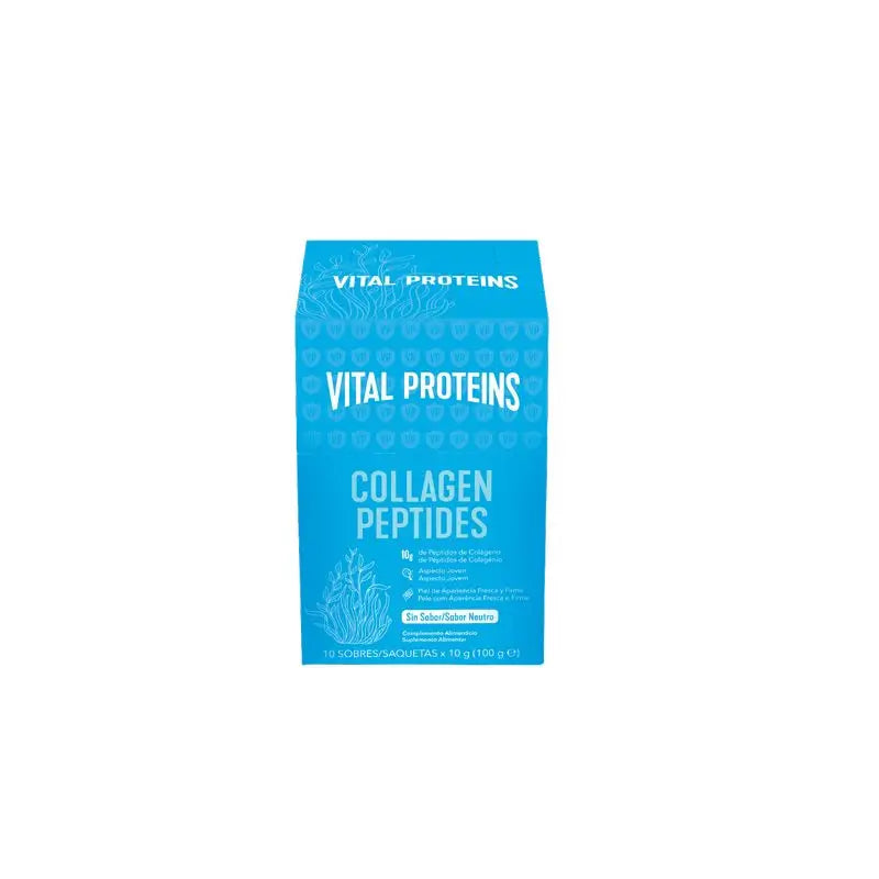 Vital Proteins Complément alimentaire Peptides de collagène goût neutre, 10 sachets