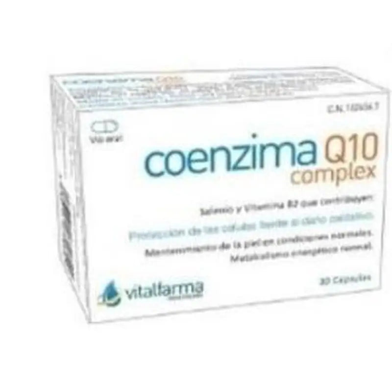 Vitalfarma Coenzyme Q10 Complex 100Mg. 30Vcap.