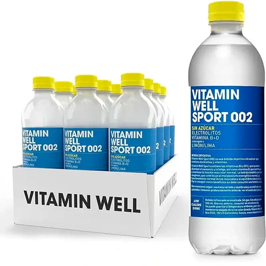 Vitamin Well Sport 002 , paquet de 12 x 500 ml