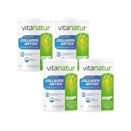 Vitanatur Collagen Antiox Plus, 4X360 Gr