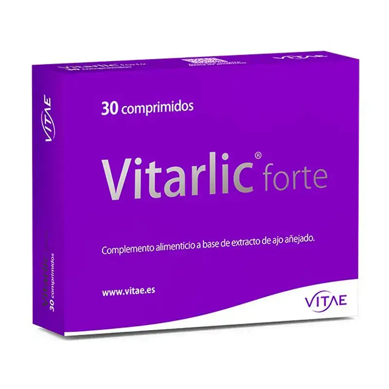 Vitarlic Forte 30 comprimés - Ail vieilli pour la santé cardiovasculaire