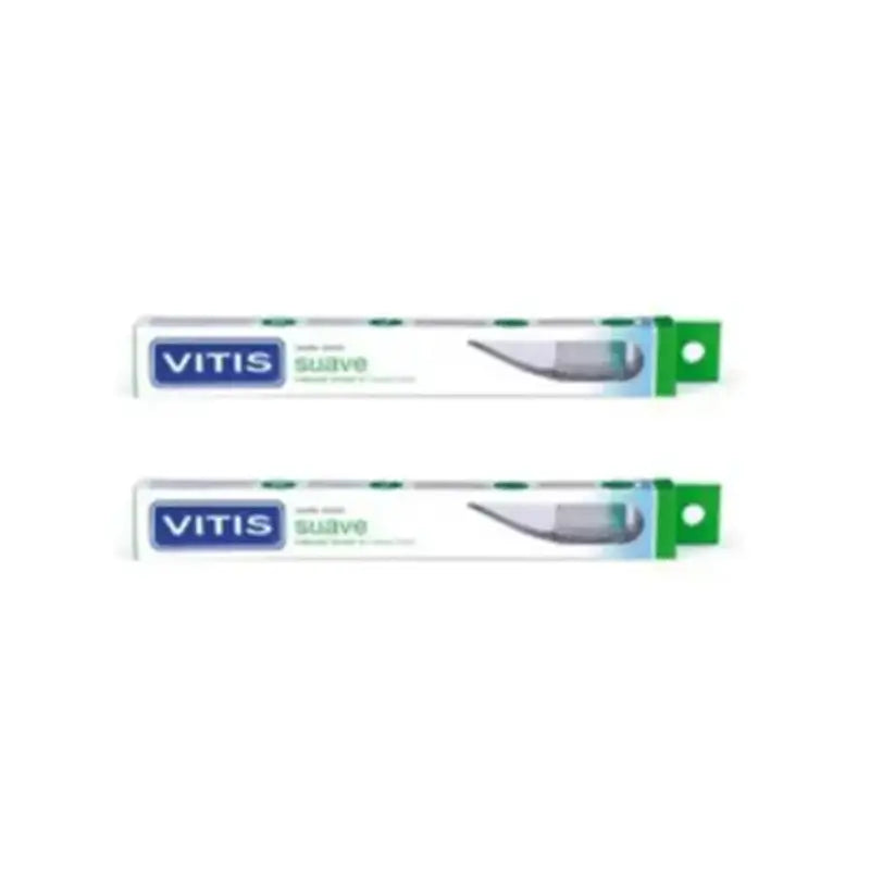 Brosse à dents souple Vitis, 2 unités