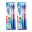 VITIS Brosse à dents moyenne + Dentifrice anti-cavité Pack 2 x 15 ml