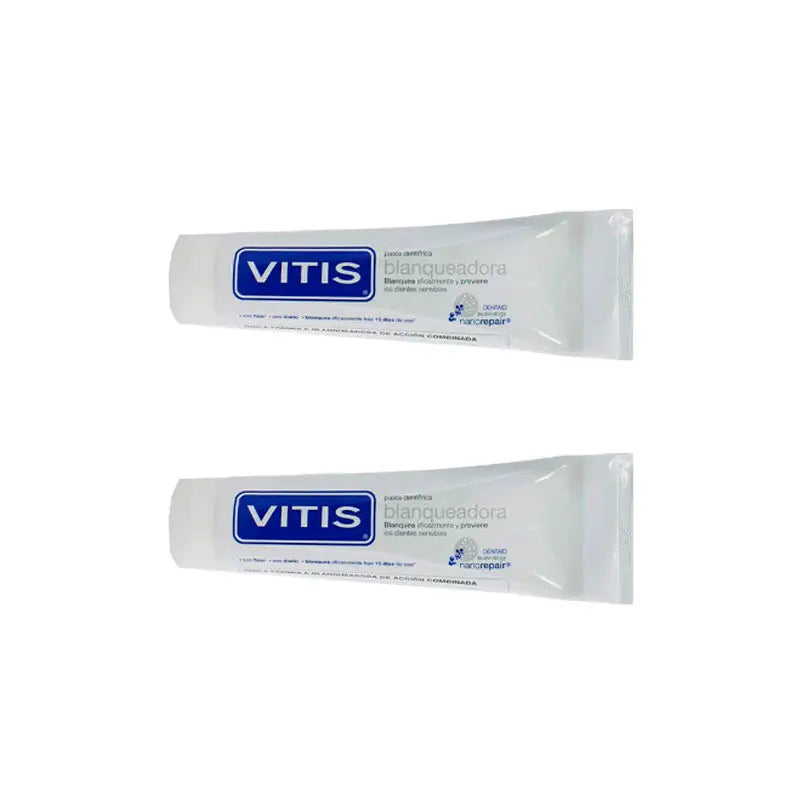 VITIS Duplo Dentifrice blanchissant 2x150 ml