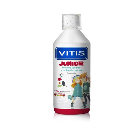 VITIS Junior Bain de bouche 500 ml Saveur Tutti Frutti