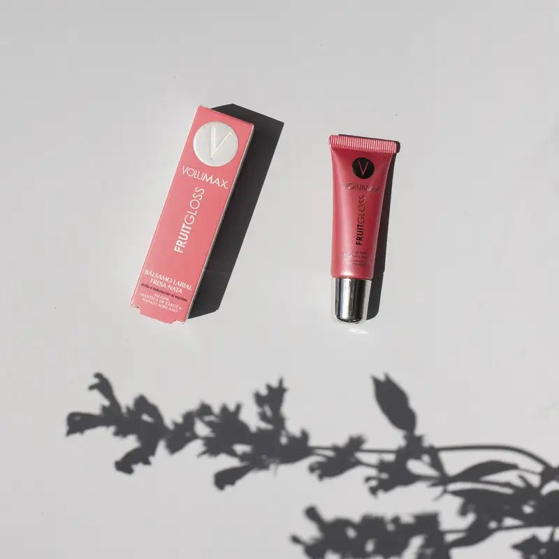 Volumax Fruitgloss Crème hydratante pour les lèvres à la fraise 7,5 Ml.