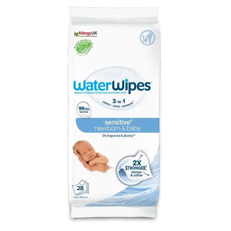 Waterwipes Baby Wipes Biodegradable, 28 pieces