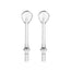 WATERPIK WP60/70/90 Irrigateur buccal électrique Nettoyeur lingual de remplacement, 2 pcs.