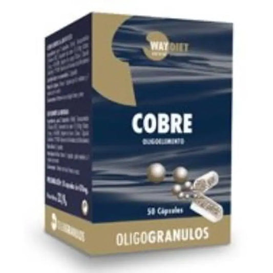 Waydiet Natural Products Copper Oligogranules 50Caps.