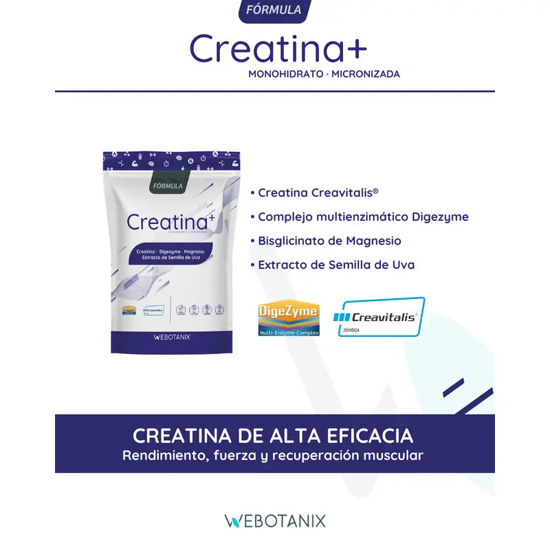 Webotanix Créatine Formula, 175 g