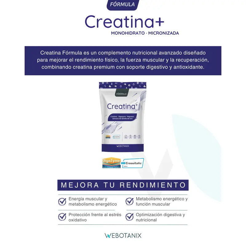 Webotanix Créatine Formula, 175 g