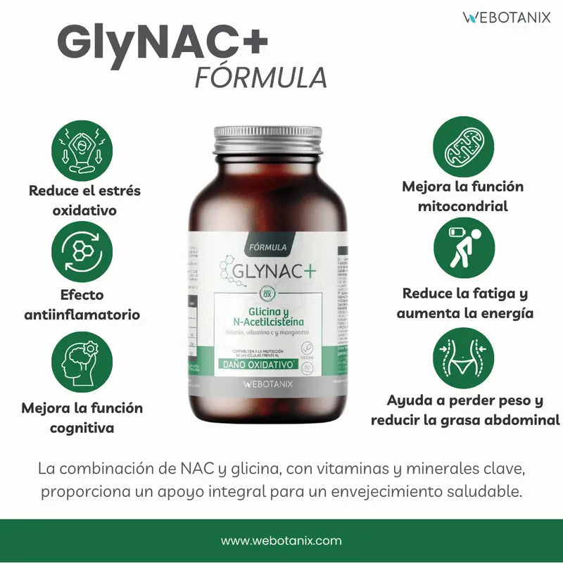 Webotanix Glynac Formula, 60 gélules
