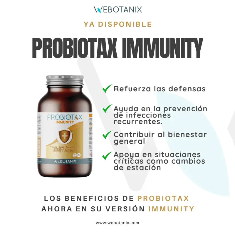 Webotanix Probiotax Immunity, 45 gélules