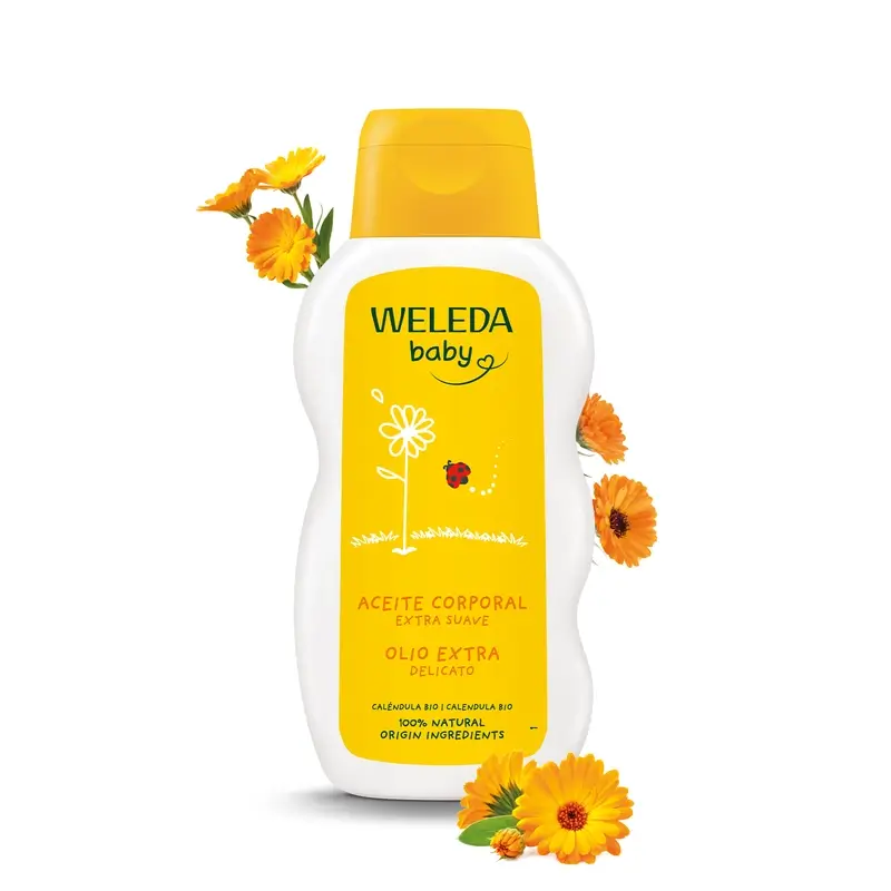 Weleda Baby Huile hydratante au Calendula 200 ml