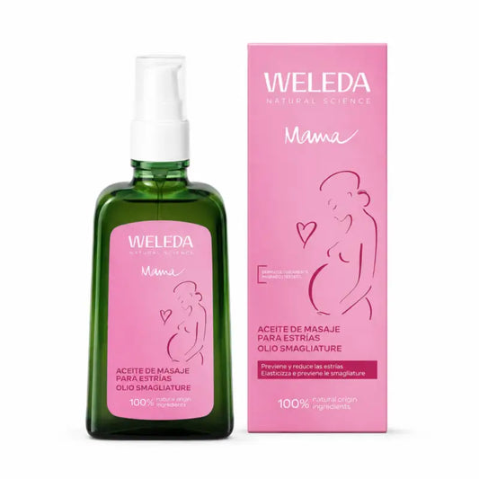 Weleda Huile de massage anti-vergetures 100 ml