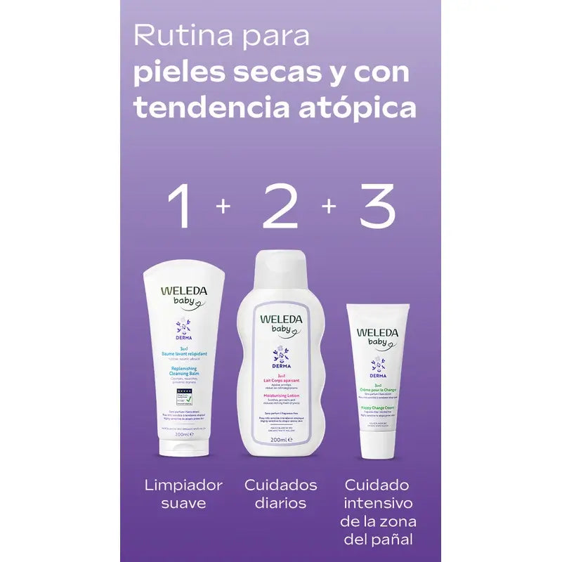 Weleda Baby Derma Baume de bain, 200 ml