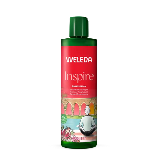 Weleda Inspire Gel douche crémeux à la grenade, 400 ml