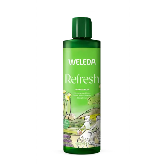 Weleda Refresh Gel douche crémeux aux agrumes, 400 ml