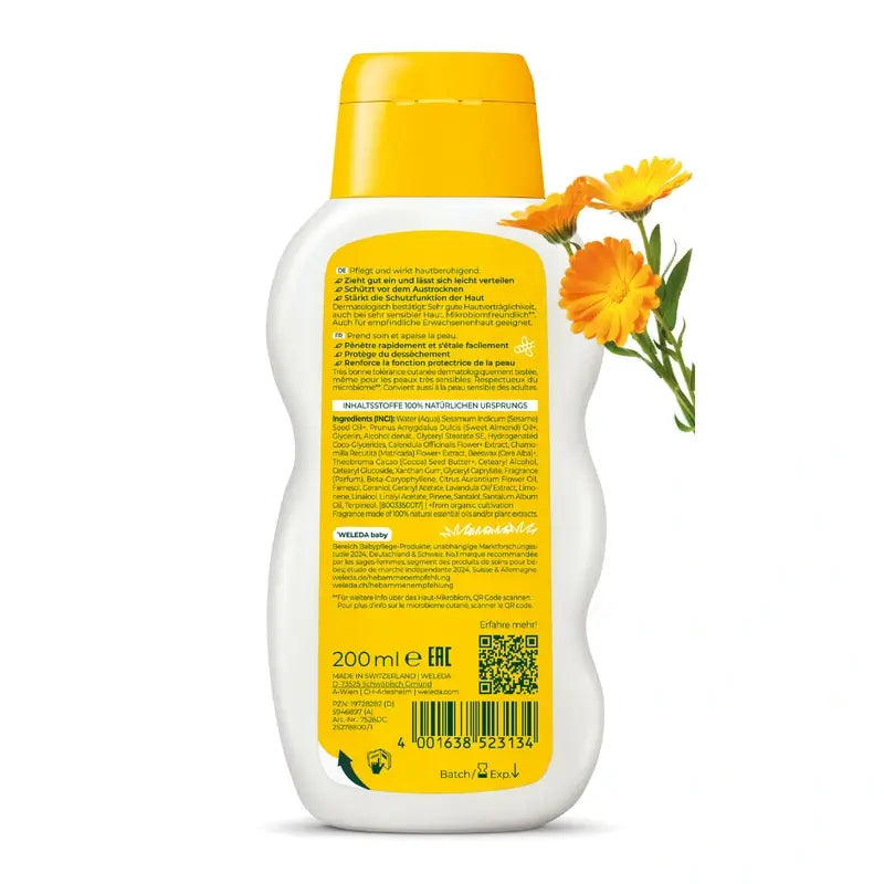 WELEDA Lait corporel au Calendula 200 ml