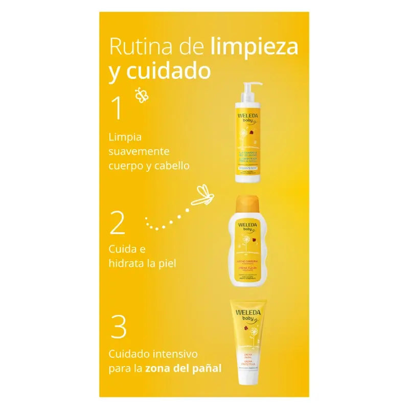 WELEDA Lait corporel au Calendula 200 ml