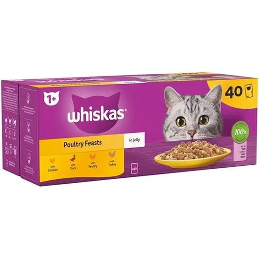 Whiskas Bundle Volaille en gelée 40X85G