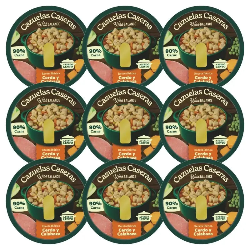 Wild Balance Ragoût maison au porc et à la courge 9 x 280 g