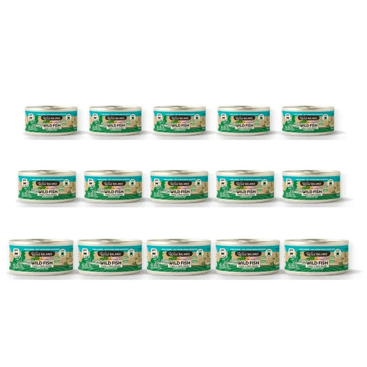 Wild Balance Philosophy Fish Barf pour chats, 120 g, paquet de 6