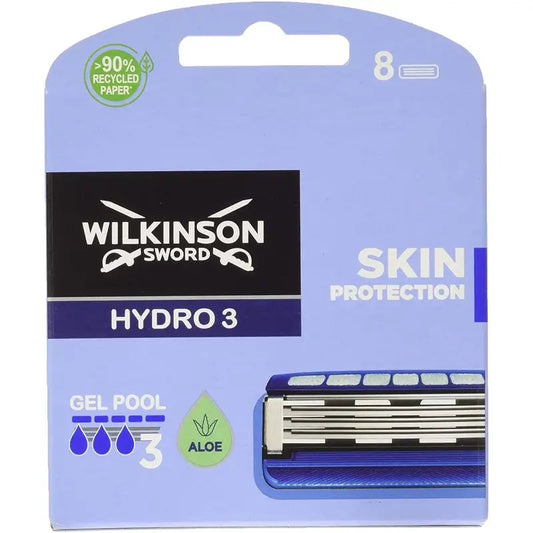 Wilkinson Sword Hydro 3 Charger 8 unités