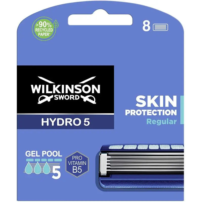 Wilkinson Sword Hydro 5 Skin Protection Regular Charger 8 pcs.