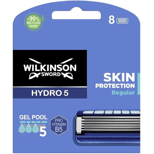 Wilkinson Sword Hydro 5 Skin Protection Regular Charger 8 pcs.