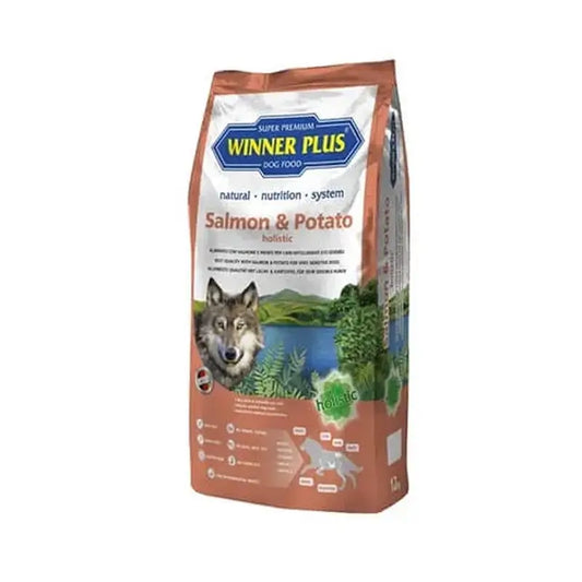 Winner Plus Winner Plus Canine Adult Holistic Salmon Potato 12Kg , nourriture pour chien
