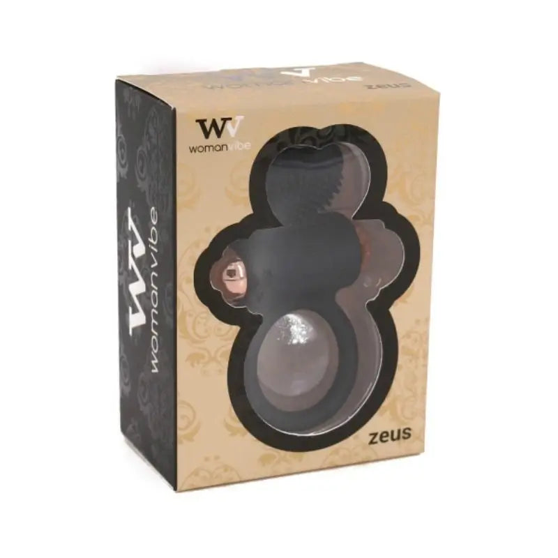 Womanvibe Zeus Anneau vibrant en silicone