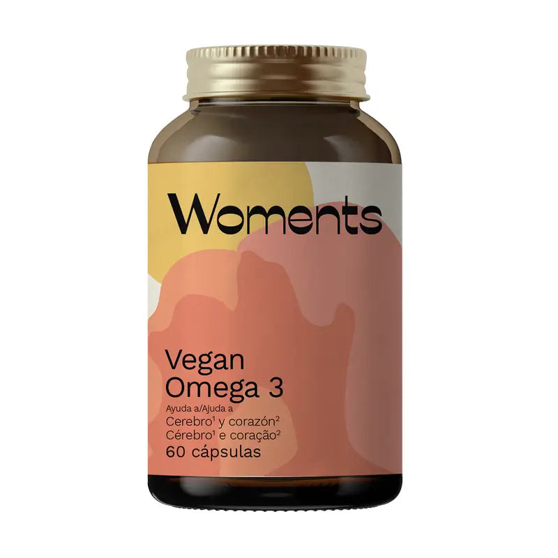 Woments Omega 3 Vegan, 60 gélules