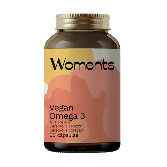 Woments Omega 3 Vegan, 60 gélules