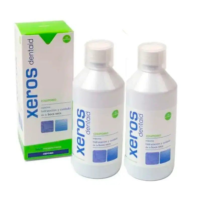 Xeros Dentaid Duplo Bain de bouche, 2 x 500 ml