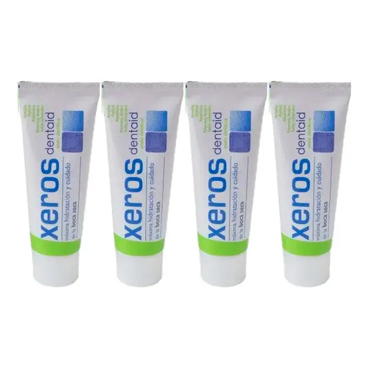 Dentifrice Xeros Dentaid, paquet de 4 x 75 ml