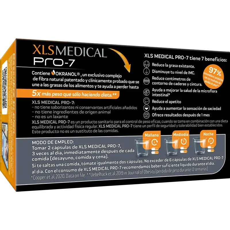 XLS Medical PRO 7 Capsules, Pack 2 unités