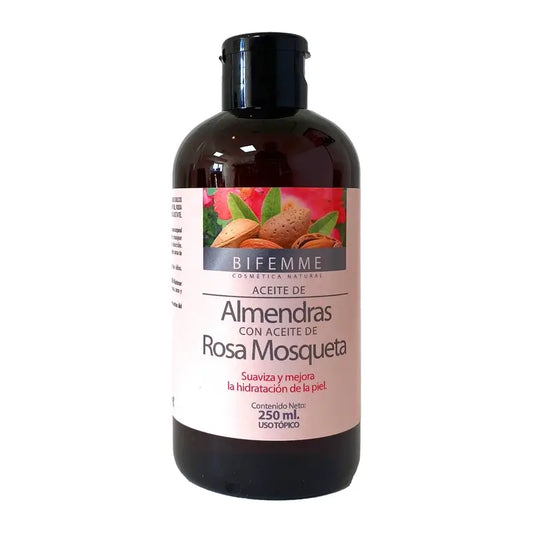 Ynsadiet Huile d'amande + huile de rose musquée, 250 ml